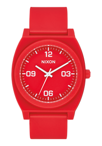 Time Teller P Corp - Matte Red / White View 1
