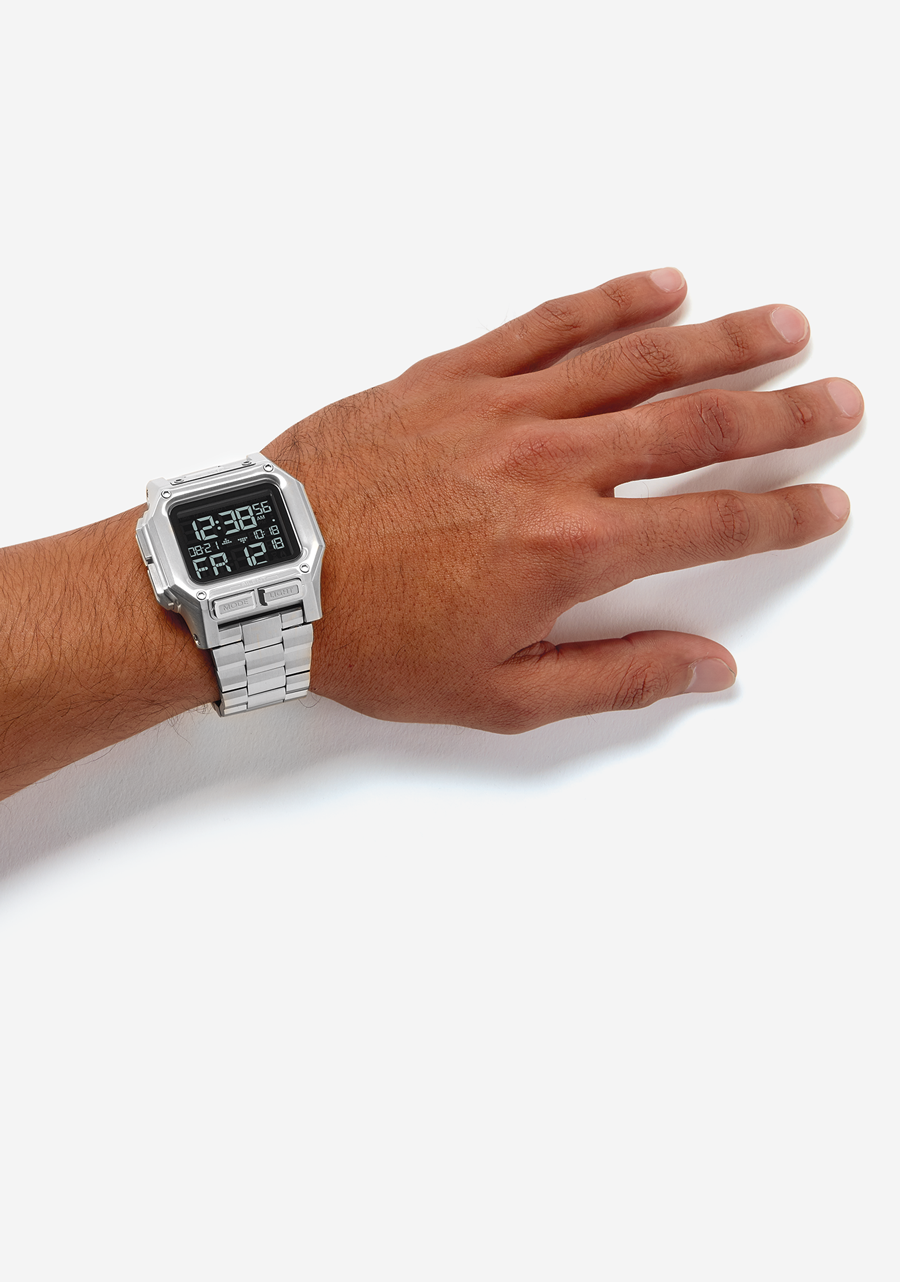 Regulus Stainless Steel Watch | All Black | Digital – Nixon US Regulus Stainless Steel Watch | All Black | Digital – Nixon US