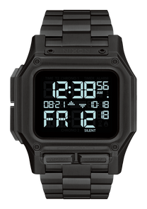 Regulus Stainless Steel Watch | All Black | Digital – Nixon US Regulus Stainless Steel Watch | All Black | Digital – Nixon US
