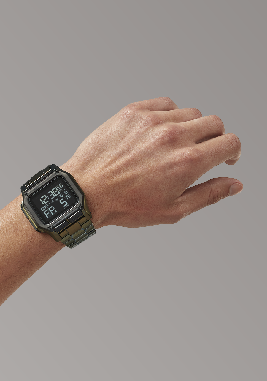 Regulus Stainless Steel Watch | Surplus / Black | Digital – Nixon US Regulus Stainless Steel Watch | Surplus / Black | Digital – Nixon US