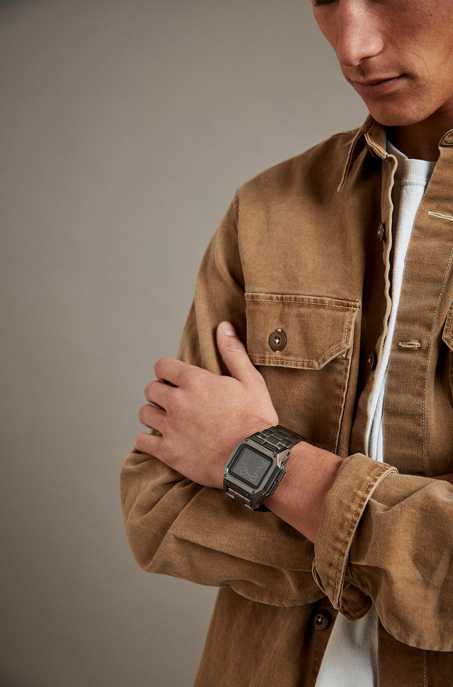 Regulus Stainless Steel Watch | Gunmetal | Digital – Nixon US Regulus Stainless Steel Watch | Gunmetal | Digital – Nixon US