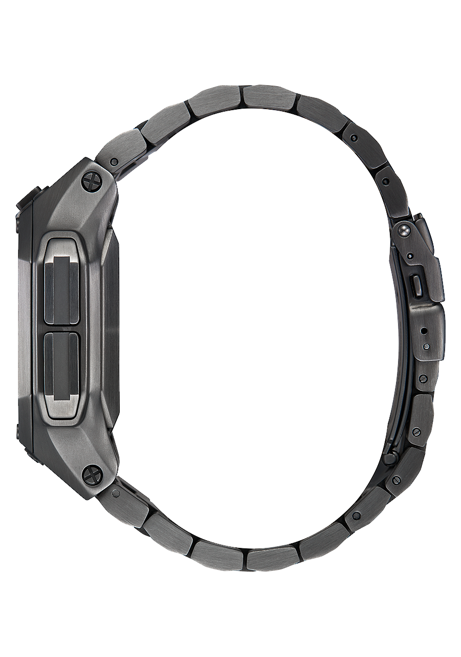 Regulus Stainless Steel Watch | Gunmetal | Digital – Nixon US