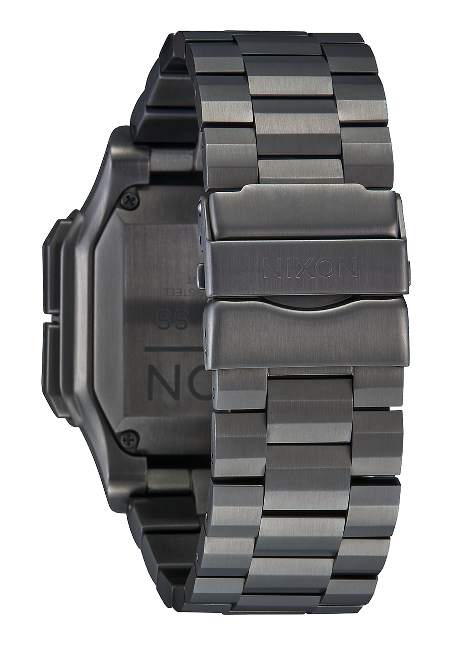 Regulus Stainless Steel Watch | Gunmetal | Digital – Nixon US Regulus Stainless Steel Watch | Gunmetal | Digital – Nixon US