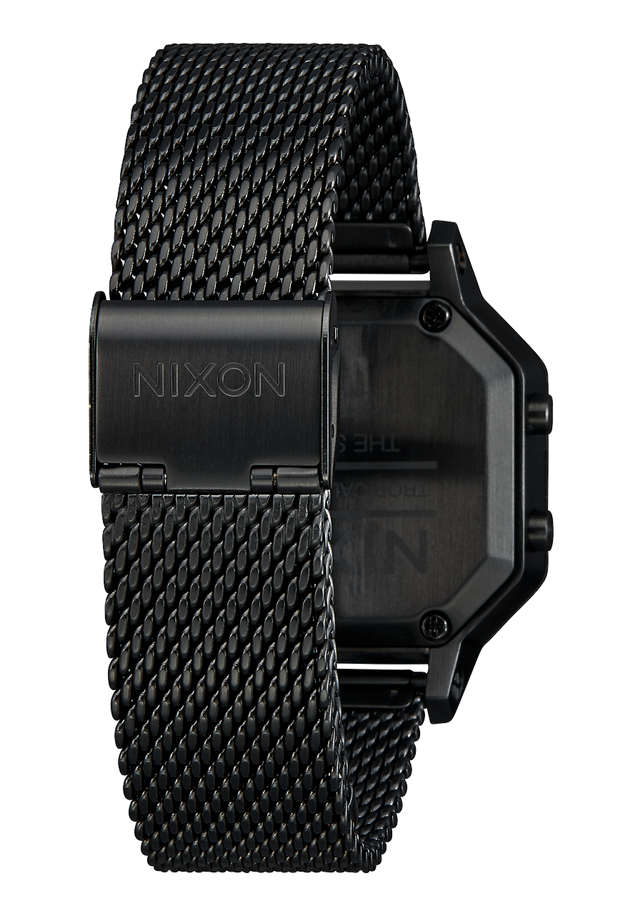 Siren Milanese Watch | All Black | Digital – Nixon US Siren Milanese Watch | All Black | Digital – Nixon US