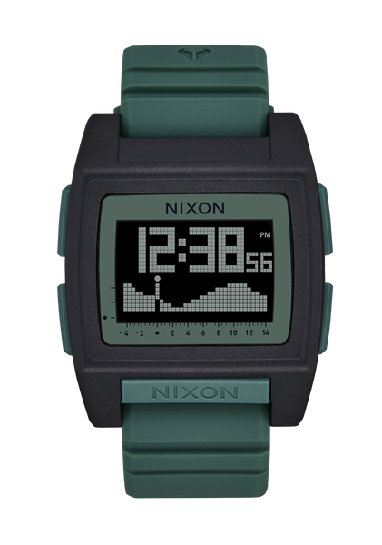Base Tide Pro Watch | Black / Sage | Digital – Nixon US Base Tide Pro Watch | Black / Sage | Digital – Nixon US