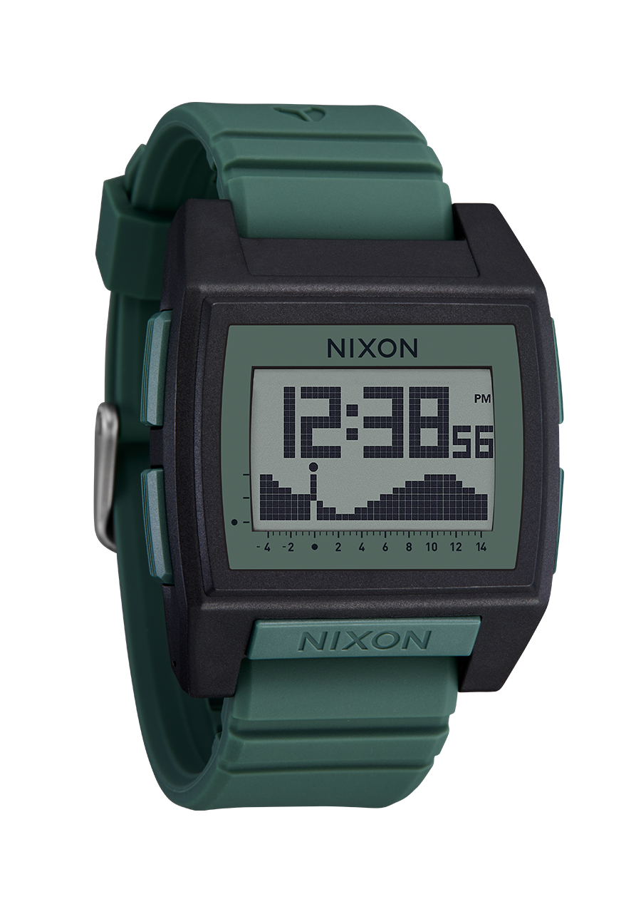 Base Tide Pro Watch | Black / Sage | Digital – Nixon US Base Tide Pro Watch | Black / Sage | Digital – Nixon US
