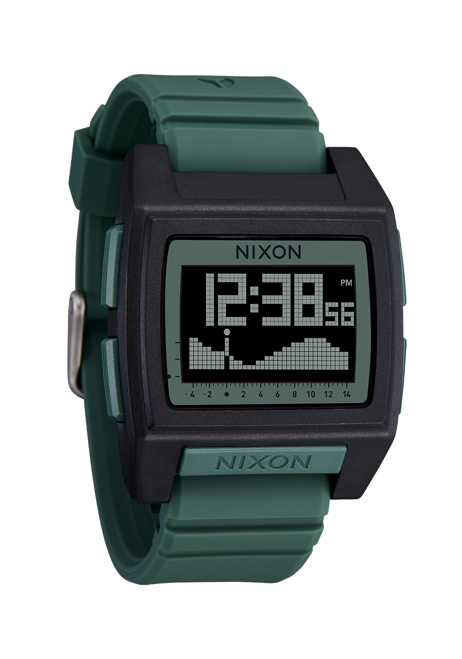 Base Tide Pro Watch | Black / Sage | Digital – Nixon US Base Tide Pro Watch | Black / Sage | Digital – Nixon US