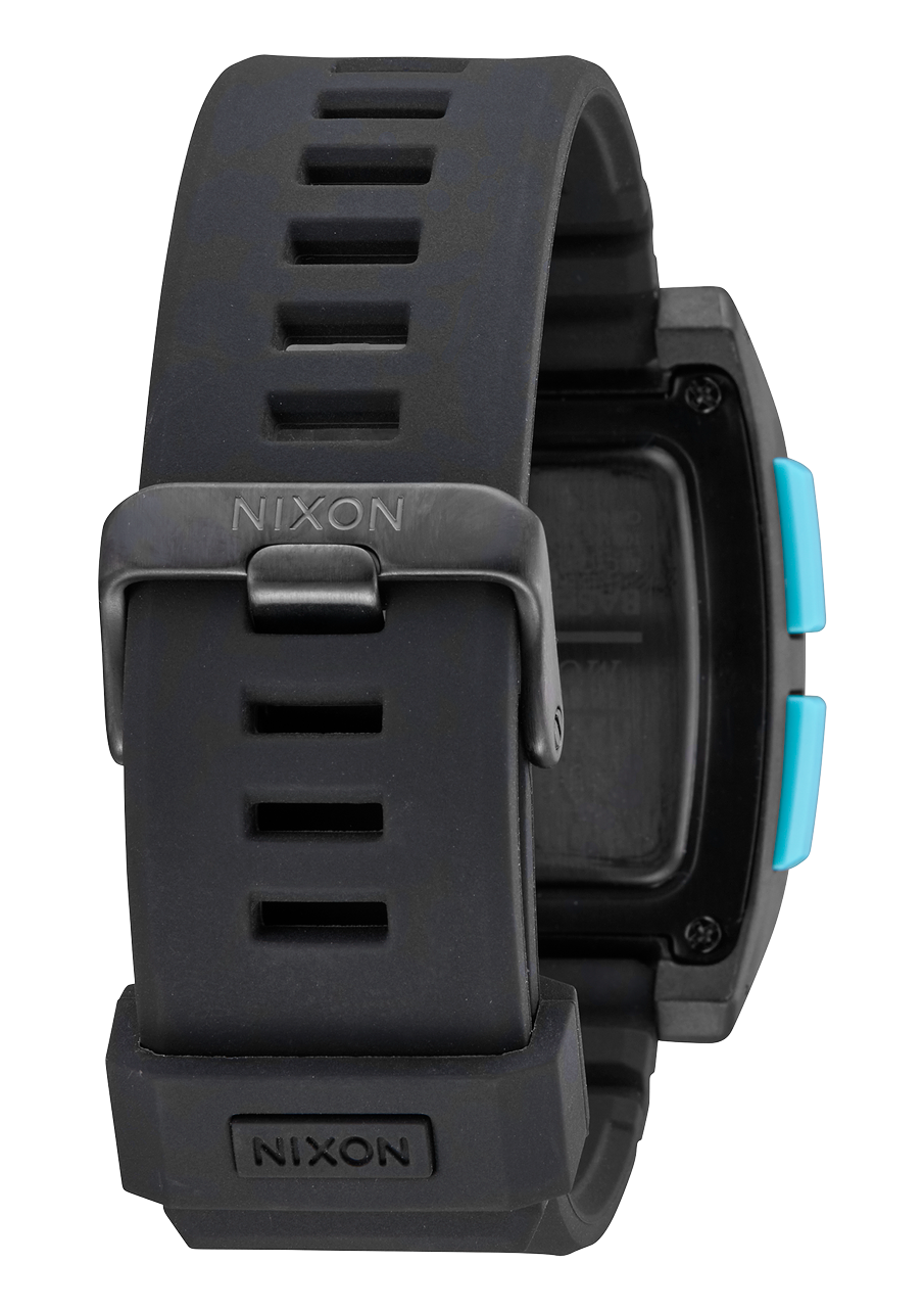 Base Tide Pro Watch | All Black / Blue | Digital – Nixon US Base Tide Pro Watch | All Black / Blue | Digital – Nixon US
