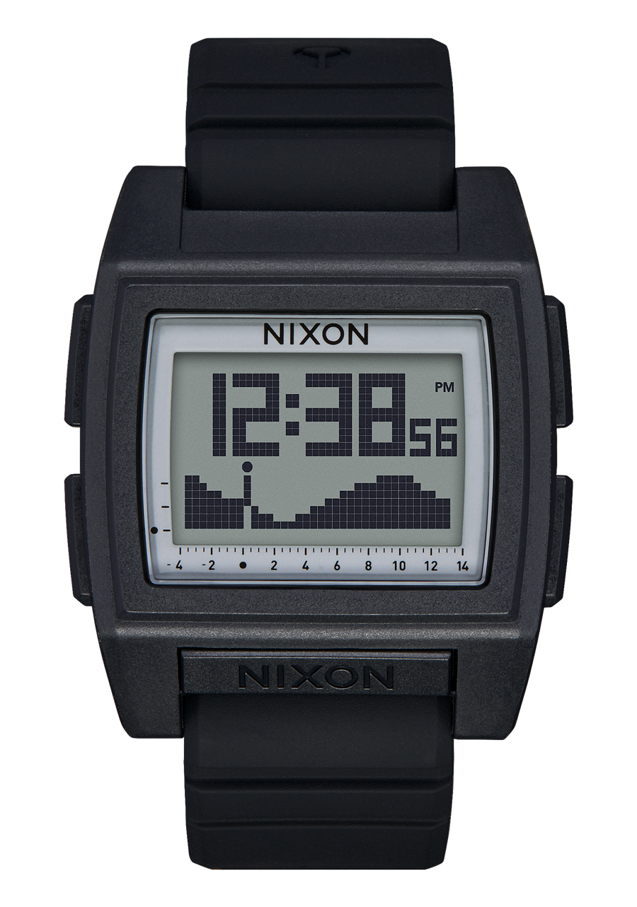 Base Tide Pro Watch | Black / Positive | Digital – Nixon US