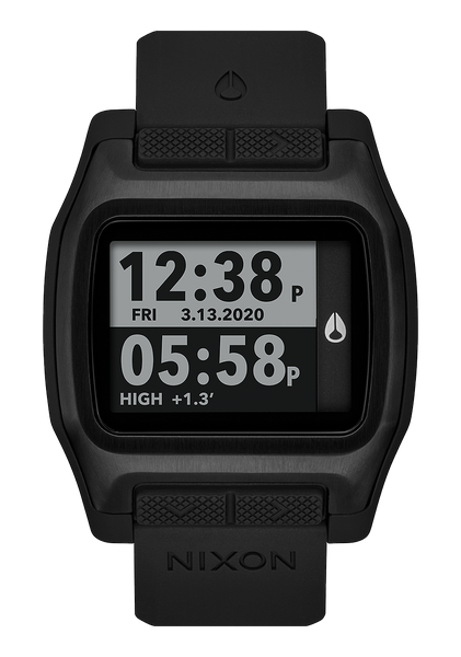 High Tide Watch All Black Digital Nixon US