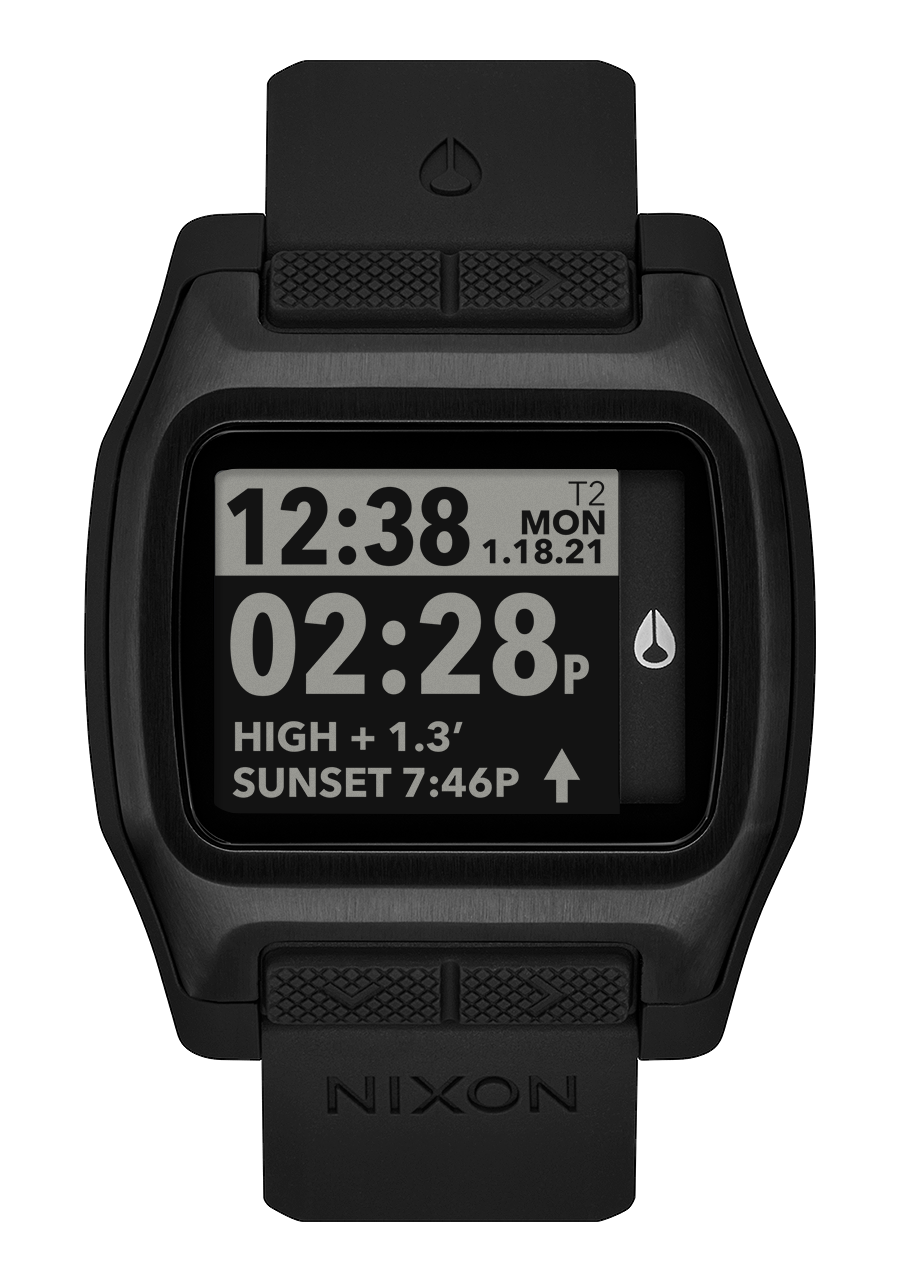 High Tide Watch | All Black | Digital – Nixon US High Tide Watch | All Black | Digital – Nixon US