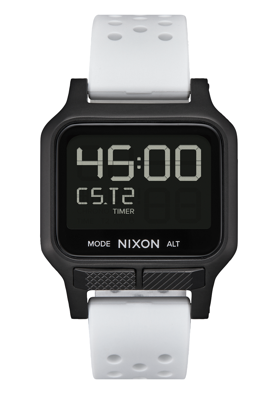 Heat Watch Black White Digital Nixon US