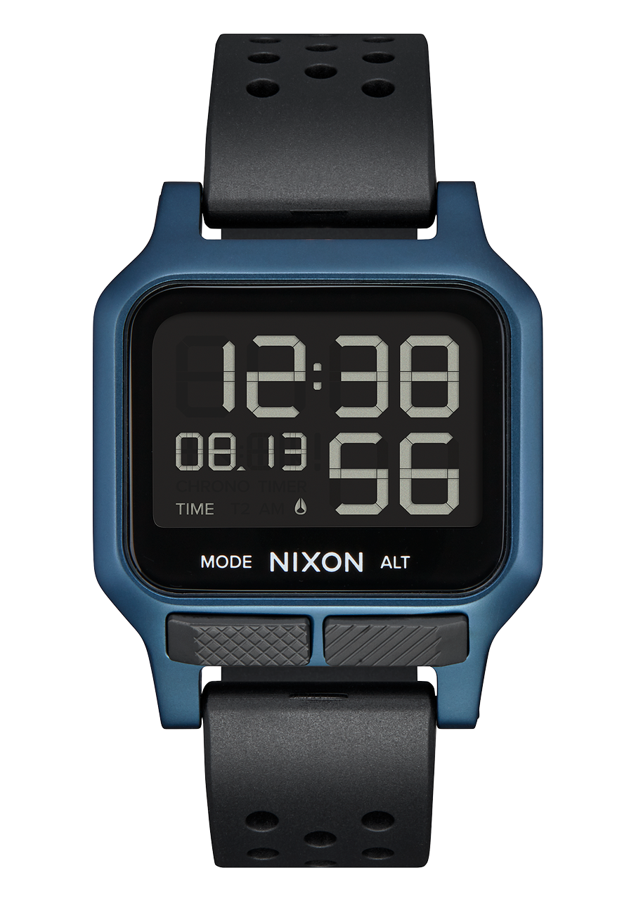Heat Watch Blue Digital Nixon US