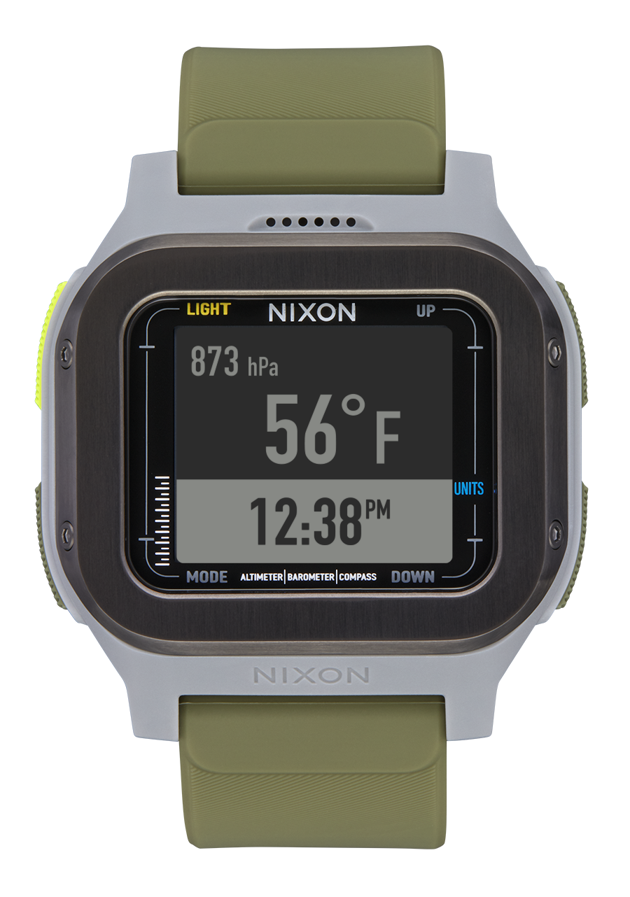 Regulus Expedition Watch Gunmetal Surplus Digital – Nixon US