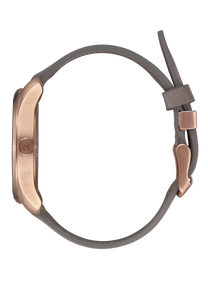 Thalia Leather - Gray Sunray / Rose Gold / Gray View 2