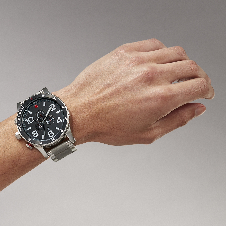 Independent 51-30 Chrono Watch | Silver | Men's Stainless Steel Independent 51-30 Chrono Watch | Silver | Men's Stainless Steel