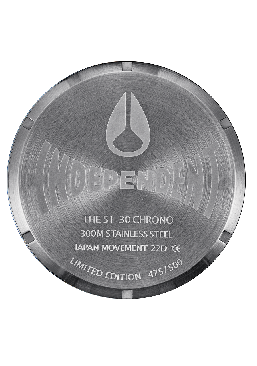 その他 12. 13.14.37.51.52.53 Independent 51-30 Chrono Watch | Silver | Men's Stainless Steel