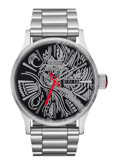 Rolling Stones Sentry Stainless Steel Watch | Silver / Black Rolling Stones Sentry Stainless Steel Watch | Silver / Black