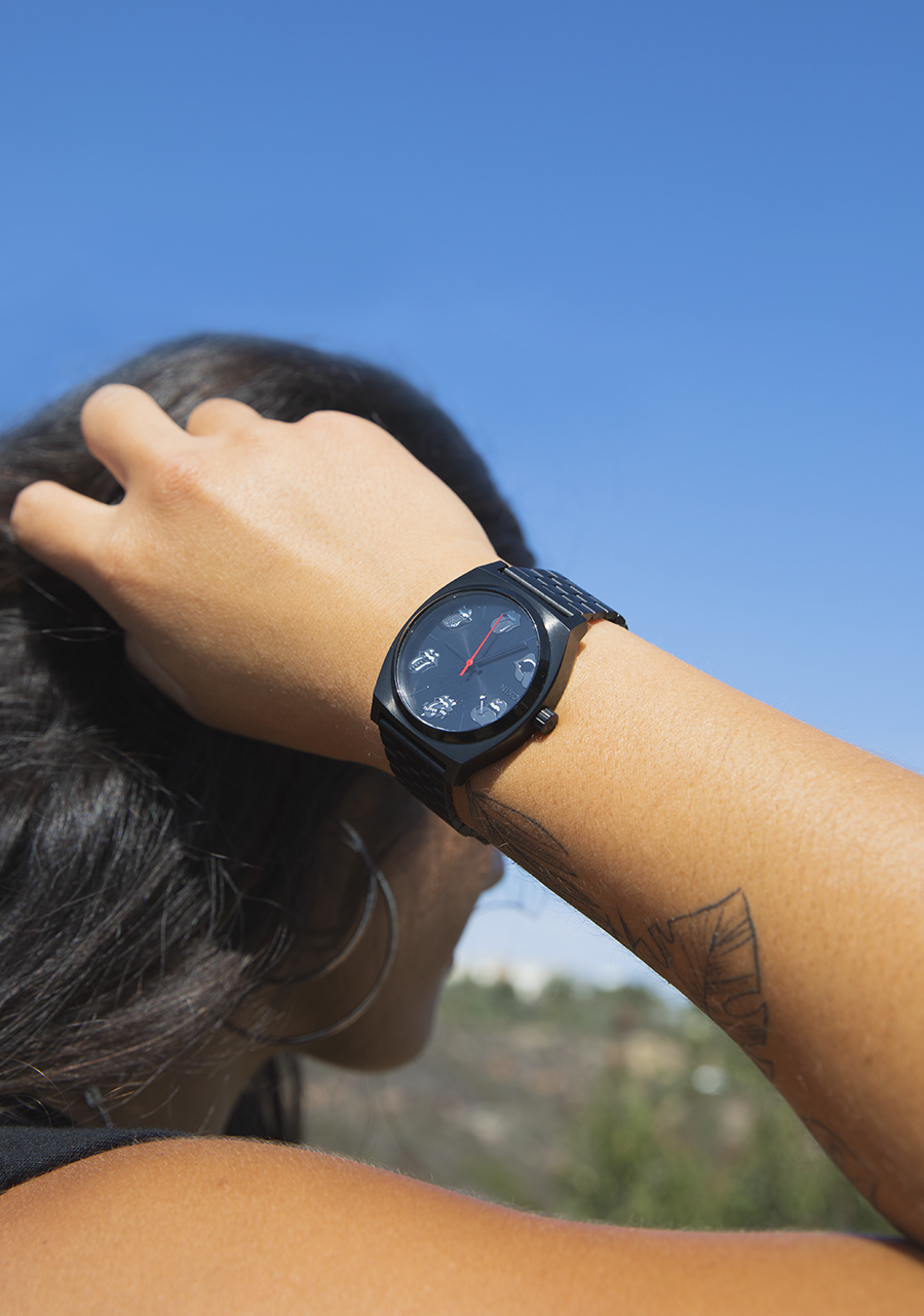 Rolling Stones Time Teller Watch All Black Unisex – Nixon US