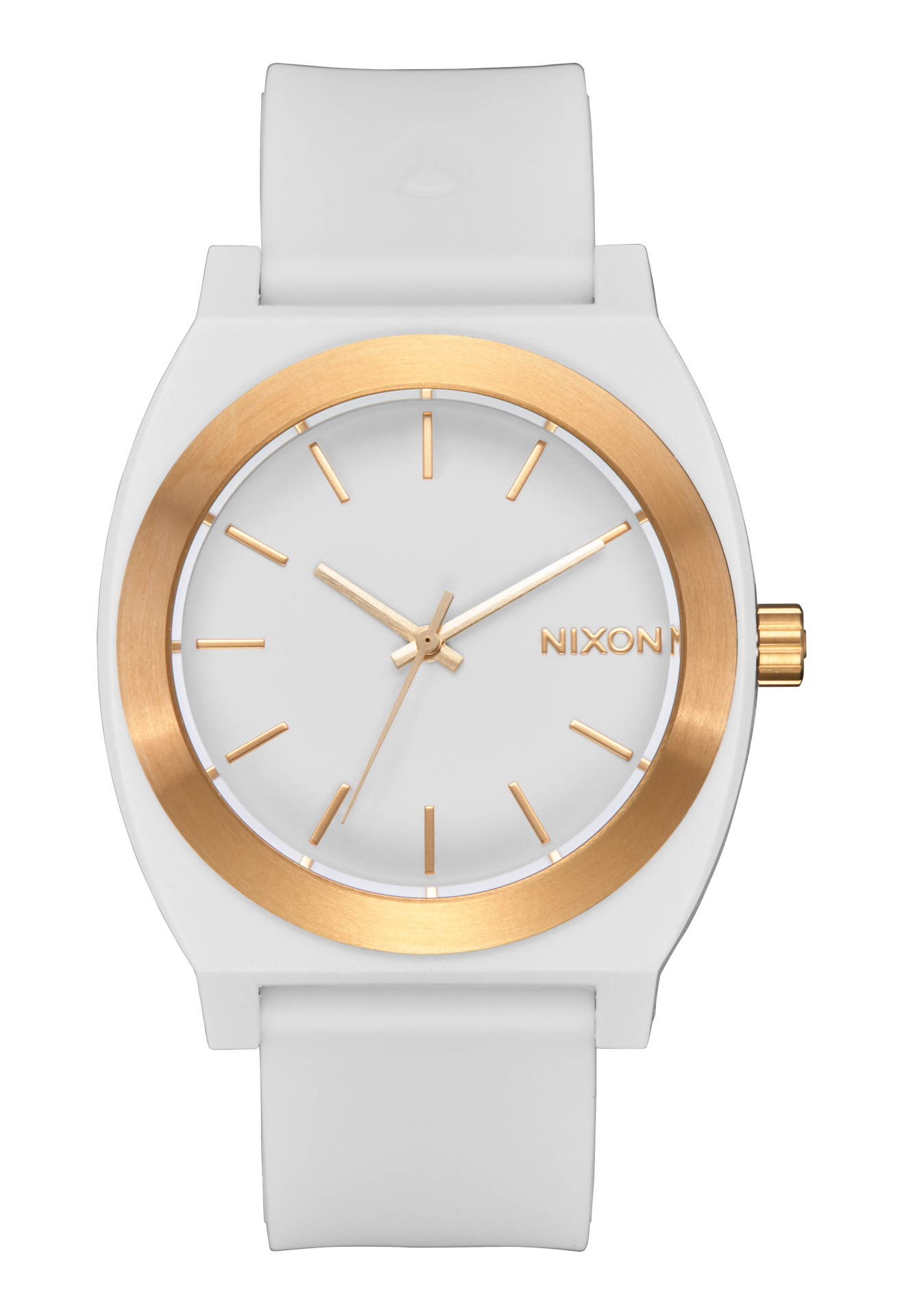 Time Teller OPP - White / Matte Gold View 1