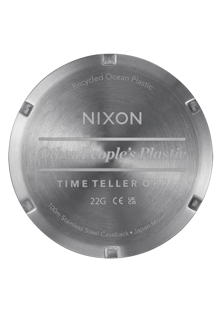 Time Teller OPP - White / Matte Gold View 5