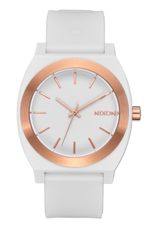 Time Teller OPP - White / Rose Gold