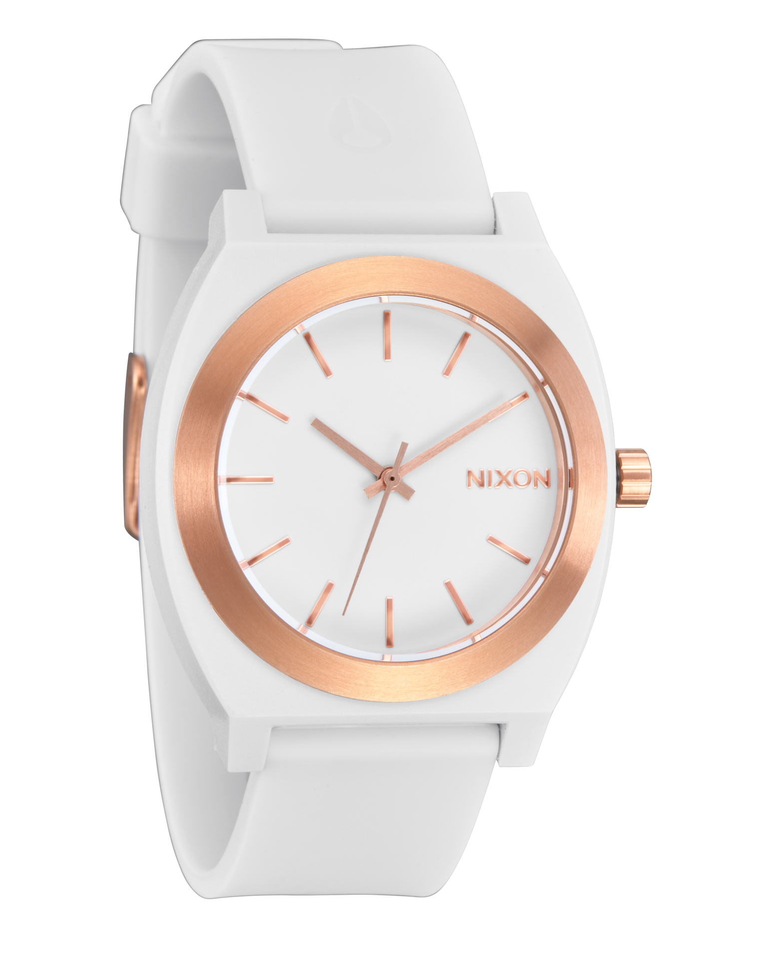 Time Teller OPP - White / Rose Gold View 2