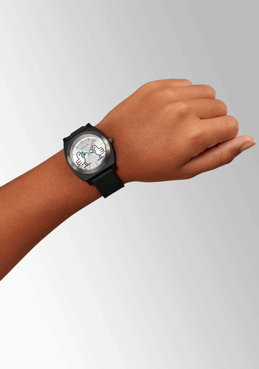 Hannah Eddy Time Teller OPP Watch | Black | Recycled Plastic Hannah Eddy Time Teller OPP Watch | Black | Recycled Plastic