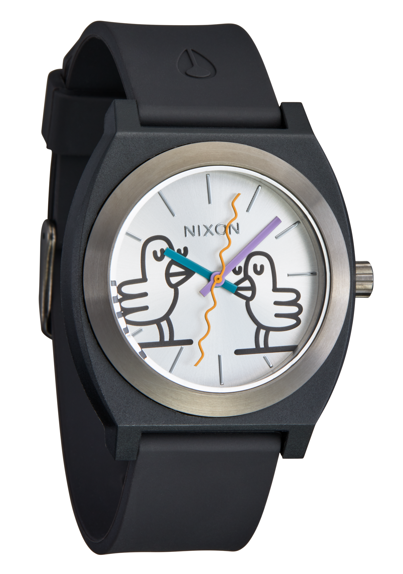 Hannah Eddy Time Teller OPP Watch | Black | Recycled Plastic Hannah Eddy Time Teller OPP Watch | Black | Recycled Plastic