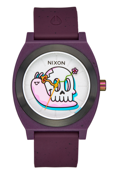 Hannah Eddy Time Teller OPP Watch | Purple | Recycled Plastic Hannah Eddy Time Teller OPP Watch | Purple | Recycled Plastic