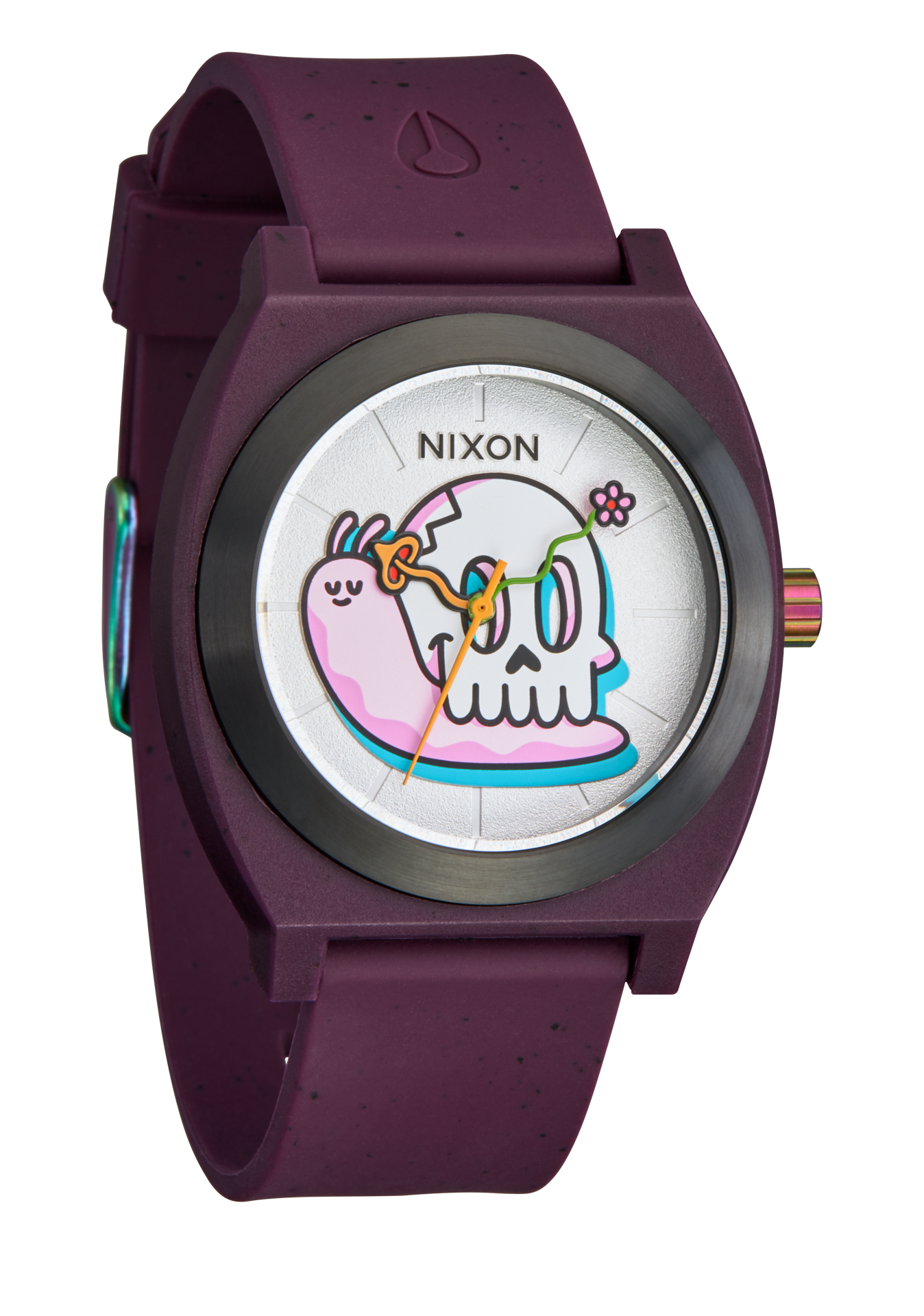 Hannah Eddy Time Teller OPP Watch | Purple | Recycled Plastic Hannah Eddy Time Teller OPP Watch | Purple | Recycled Plastic