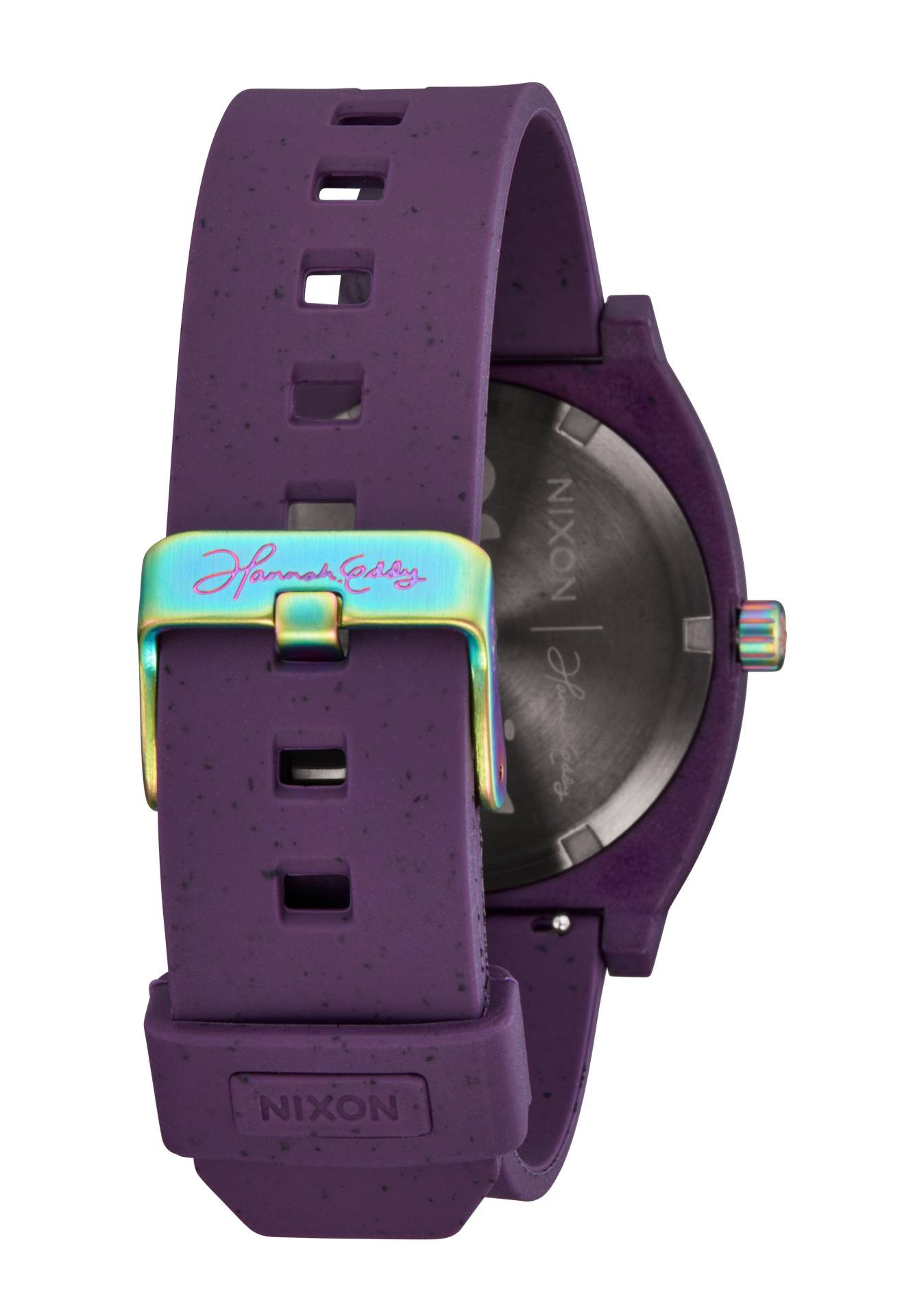 Hannah Eddy Time Teller OPP Watch | Purple | Recycled Plastic Hannah Eddy Time Teller OPP Watch | Purple | Recycled Plastic
