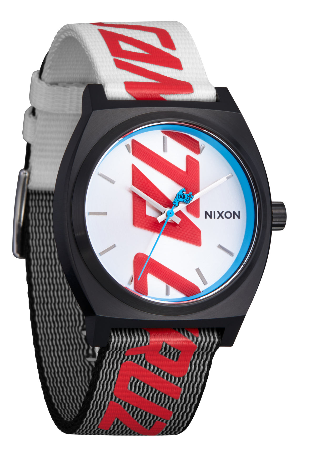 Santa Cruz Time Teller Watch | Black / Silver | Unisex – Nixon US Santa Cruz Time Teller Watch | Black / Silver | Unisex – Nixon US