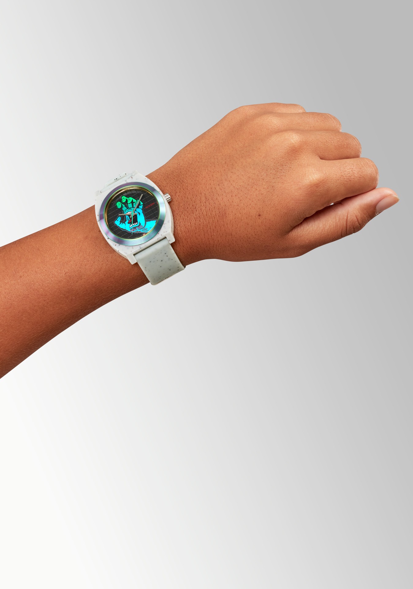 Santa Cruz Time Teller Watch | Concrete / Screaming Hand | Unisex Santa Cruz Time Teller Watch | Concrete / Screaming Hand | Unisex