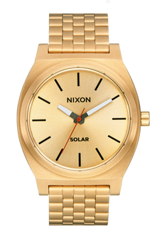 Time Teller Solar Watch | All Gold / Black | Unisex Light-Powered Time Teller Solar Watch | All Gold / Black | Unisex Light-Powered