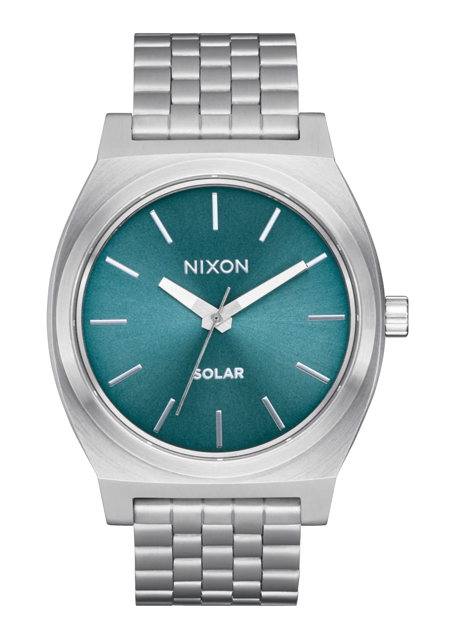 Nixon time deals teller blue sunray
