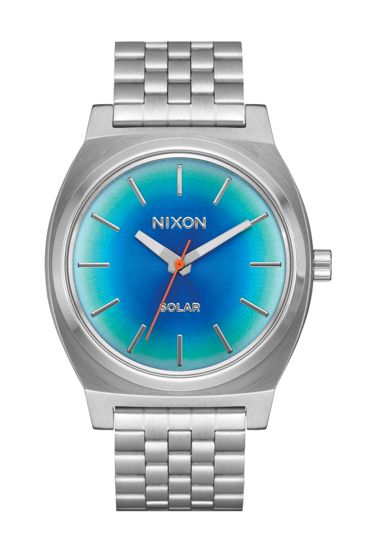 Time Teller Solar - Silver / Rainbow
