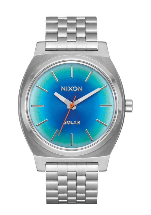 Nixon time 2025 teller gold blue