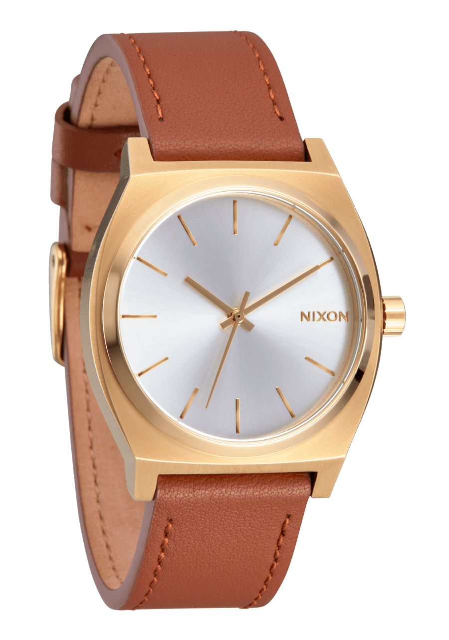 Nixon time 2025 teller leather