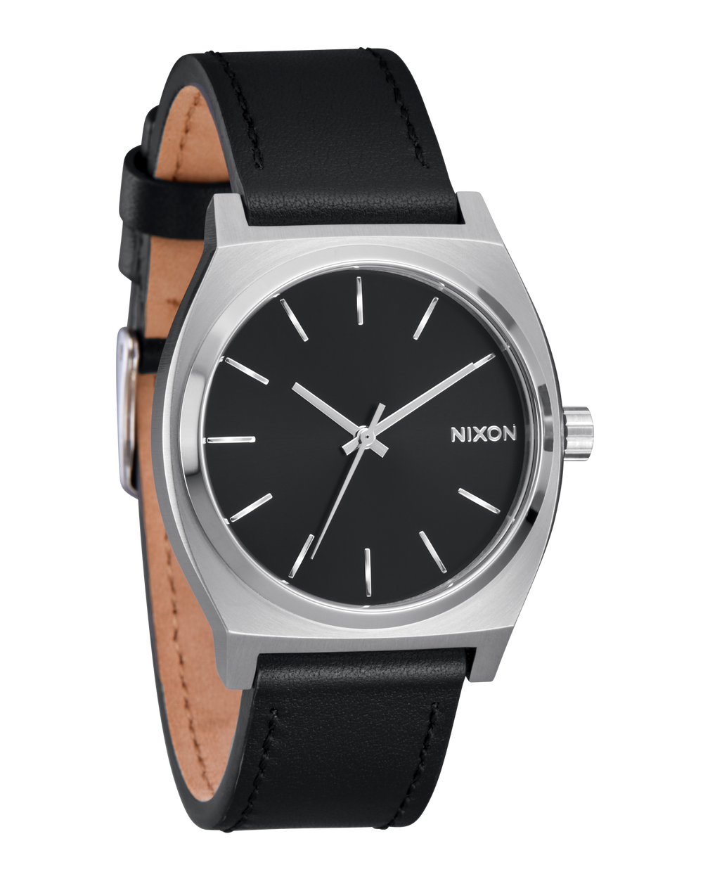 Nixon time teller leather strap outlet