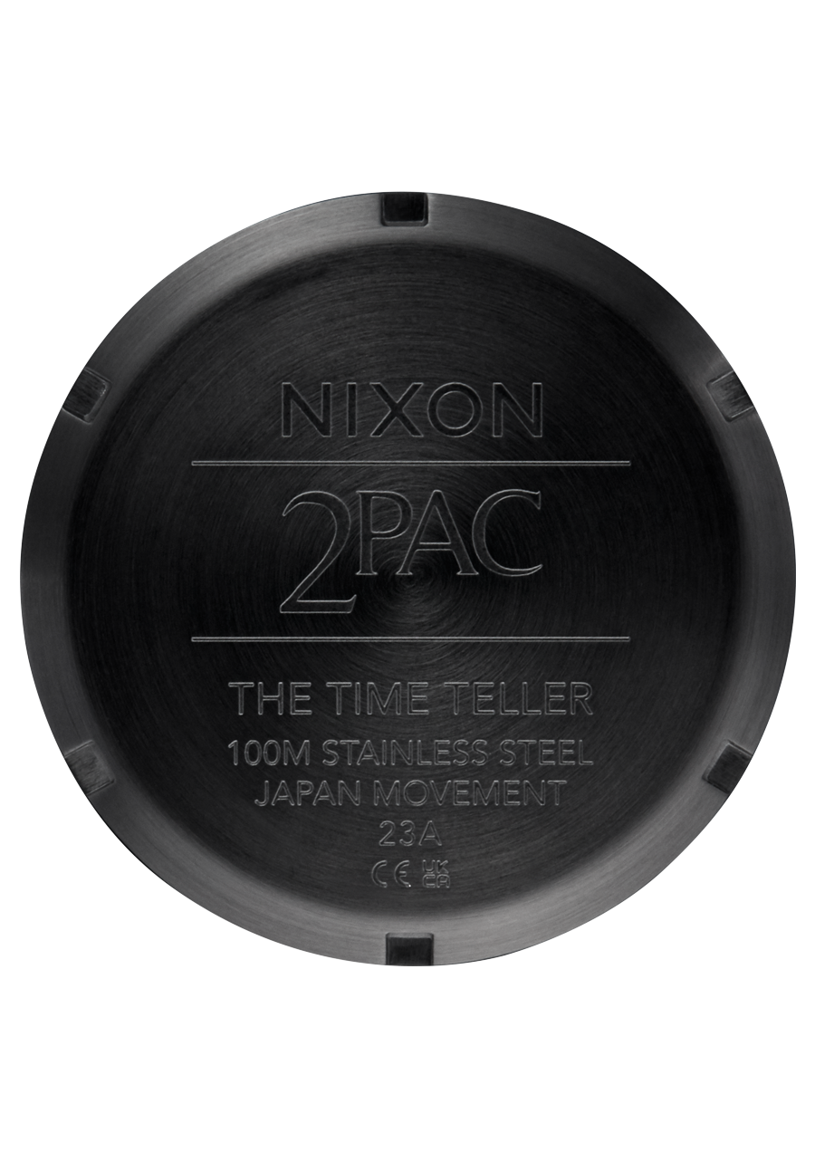 2PAC Time Teller - Black / Gold View 5
