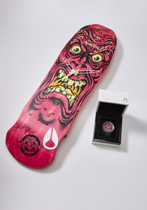 Nixon x Santa Cruz Capsule - Gunmetal / Pink / Roskopp View 1