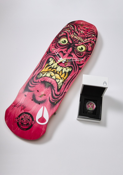Nixon x Santa Cruz Capsule - Gunmetal / Pink / Roskopp – Nixon US Nixon x Santa Cruz Capsule - Gunmetal / Pink / Roskopp – Nixon US