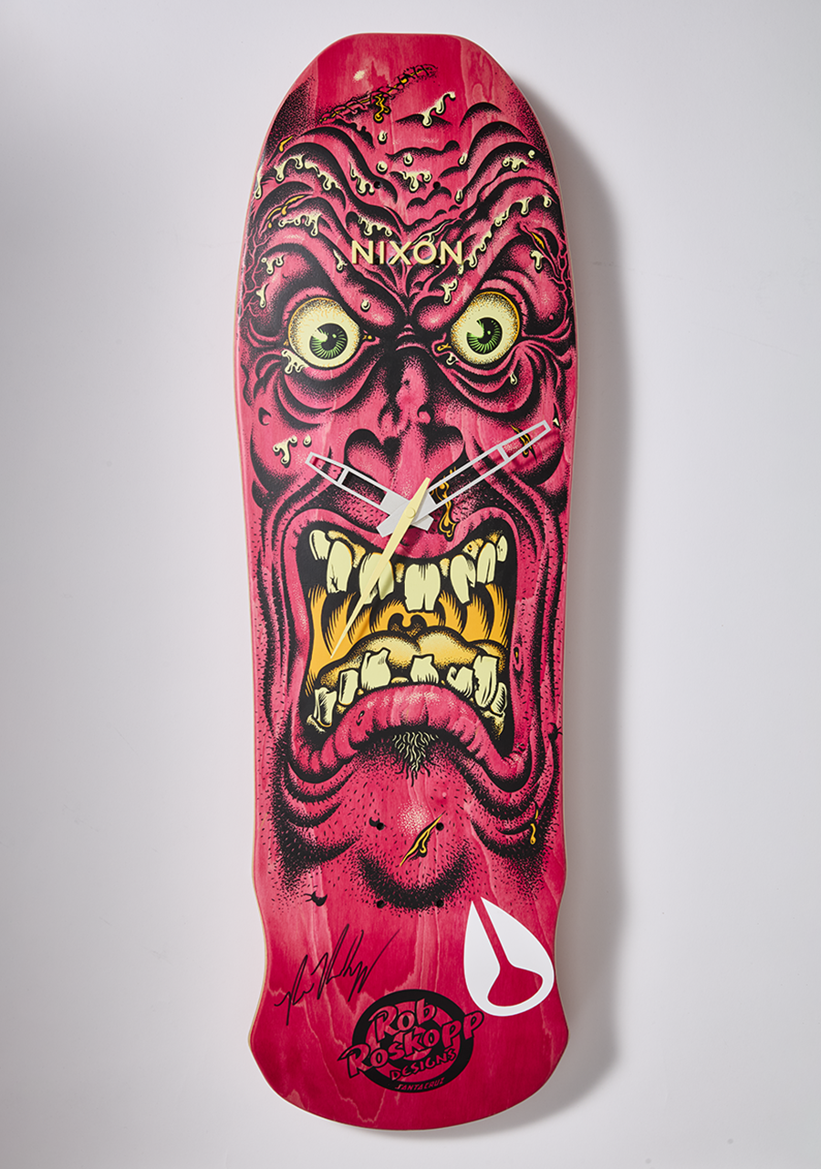 Nixon x Santa Cruz Capsule - Gunmetal / Pink / Roskopp View 8