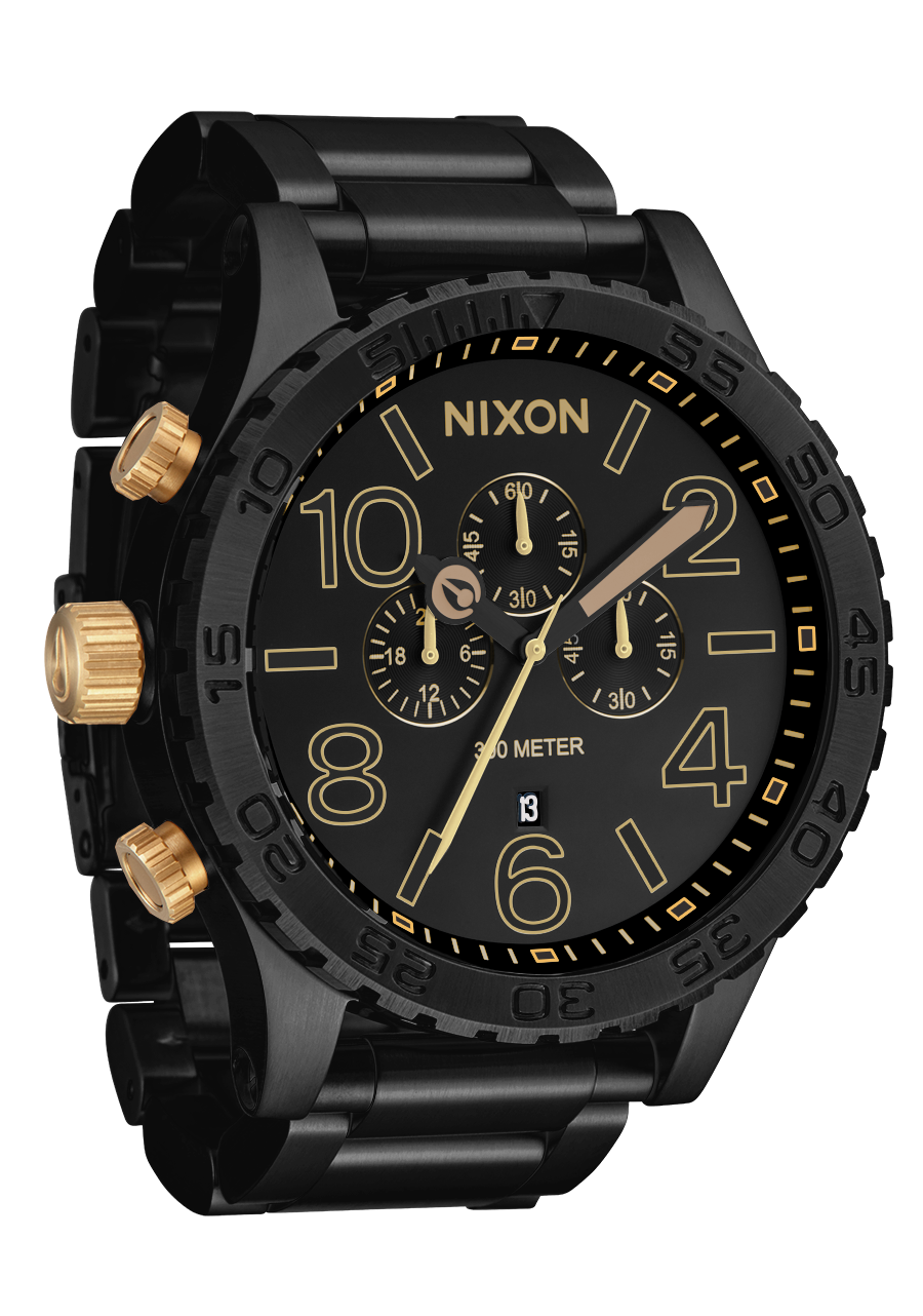 10 Bar 30 Meters Water Resistant Means 51-30 Chrono Watch Matte