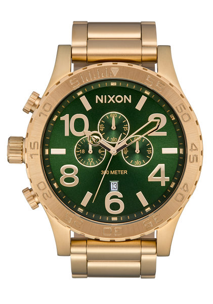 BRAND NEW NIXON GOLD WATCH 51-30 WITH BOX AND TAGS 51-30 Chrono Watch | All Gold | Men main image 2