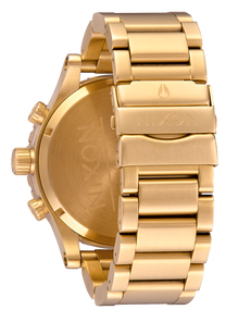 51-30 Chrono - Gold / Green Sunray View 4