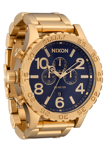 NIXON THE 51-30 CHRONO ゴールド 51-30 Chrono Watch | Gold NIXON THE 51-30 CHRONO ゴールド 51-30 Chrono Watch | Gold