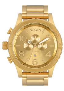 51-30 Chrono Watch | All Gold | Men's Stainless Steel – Nixon US 51-30 Chrono Watch | All Gold | Men's Stainless Steel – Nixon US