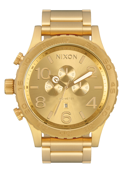 極美品 NIXON 51-30 CHRONO ゴールド ニクソン 51-30 Chrono Watch | All Gold | Men's Stainless Steel – Nixon US
